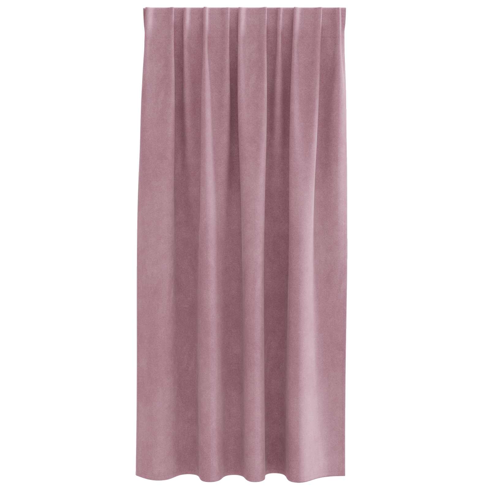 Tende 2 pz Rosa scuro 140 x 175 cm Velluto