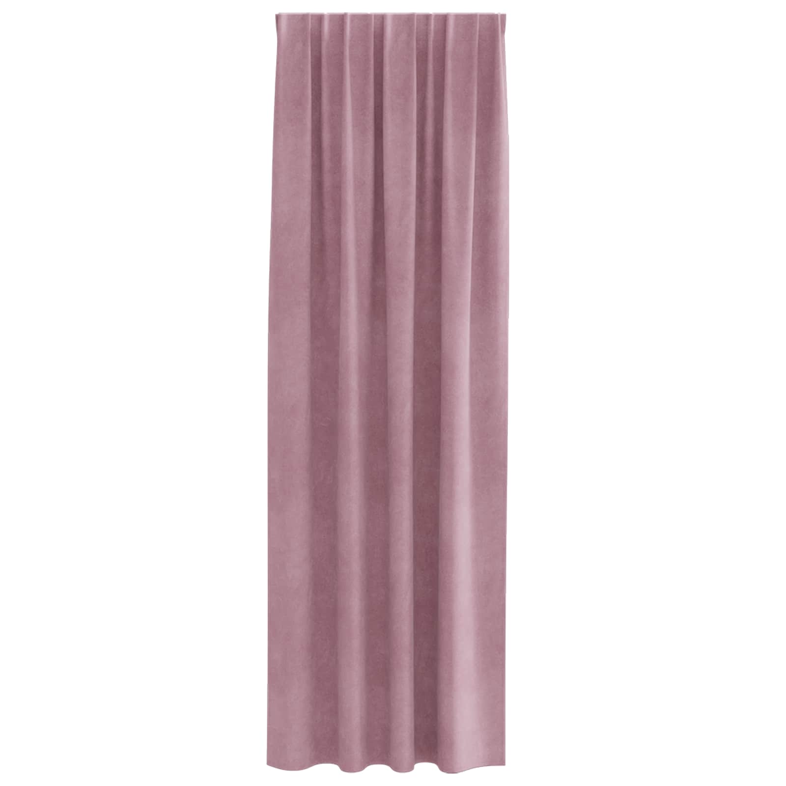 Tende 2 pz Rosa scuro 140 x 245 cm Velluto