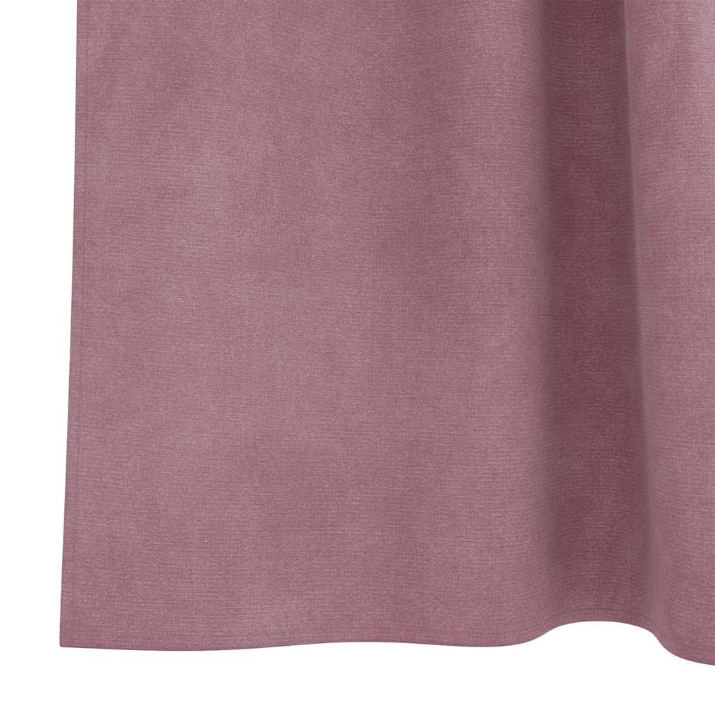 Tende 2 pz Rosa scuro 140 x 245 cm Velluto