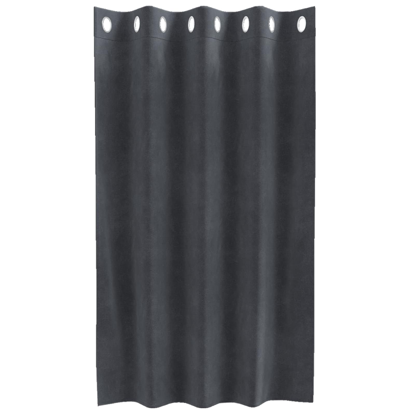 Tende 2 pz Grigio Chiaro 140 x 140 cm Velluto