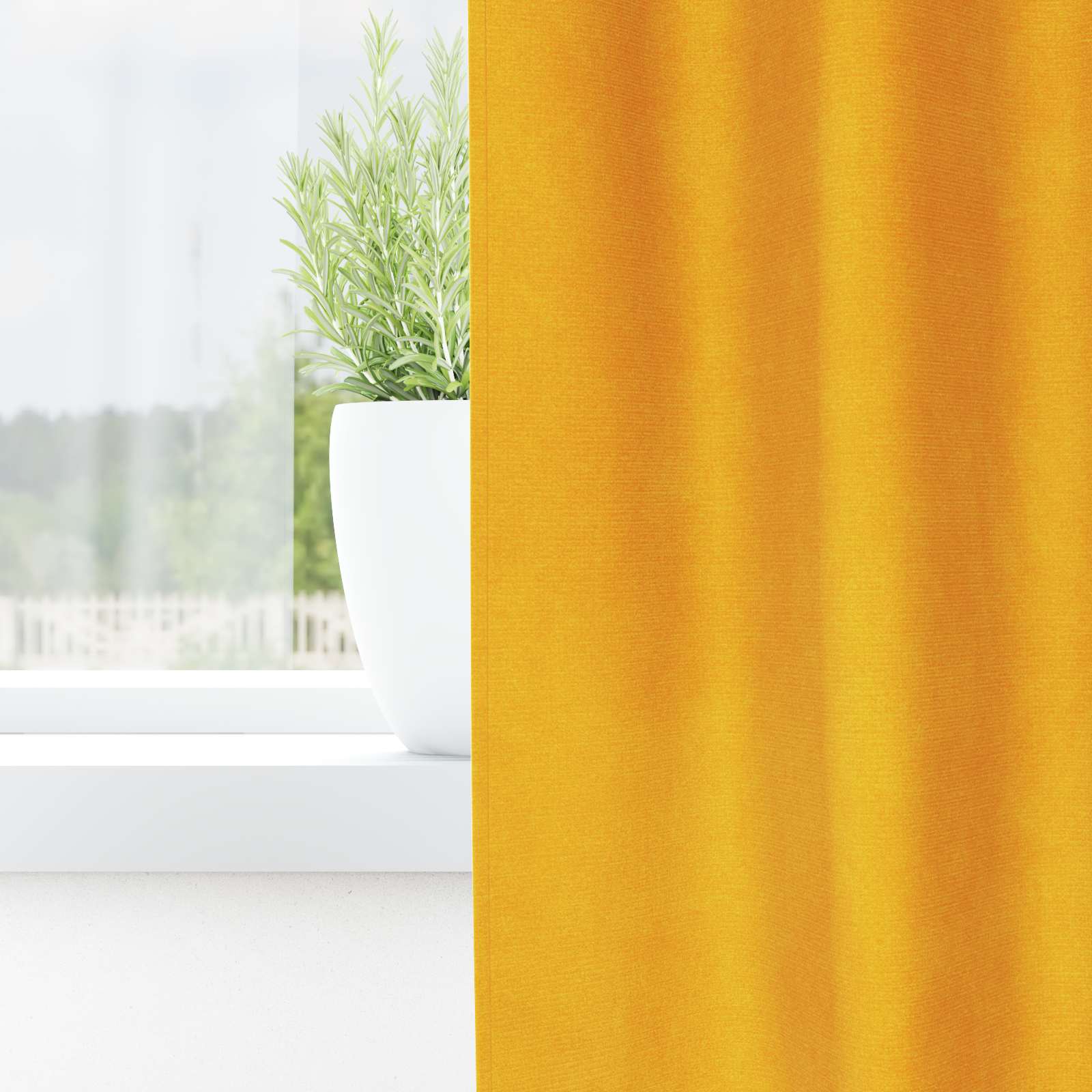Tende 2 pz Giallo Senape 140 x 175 cm Velluto