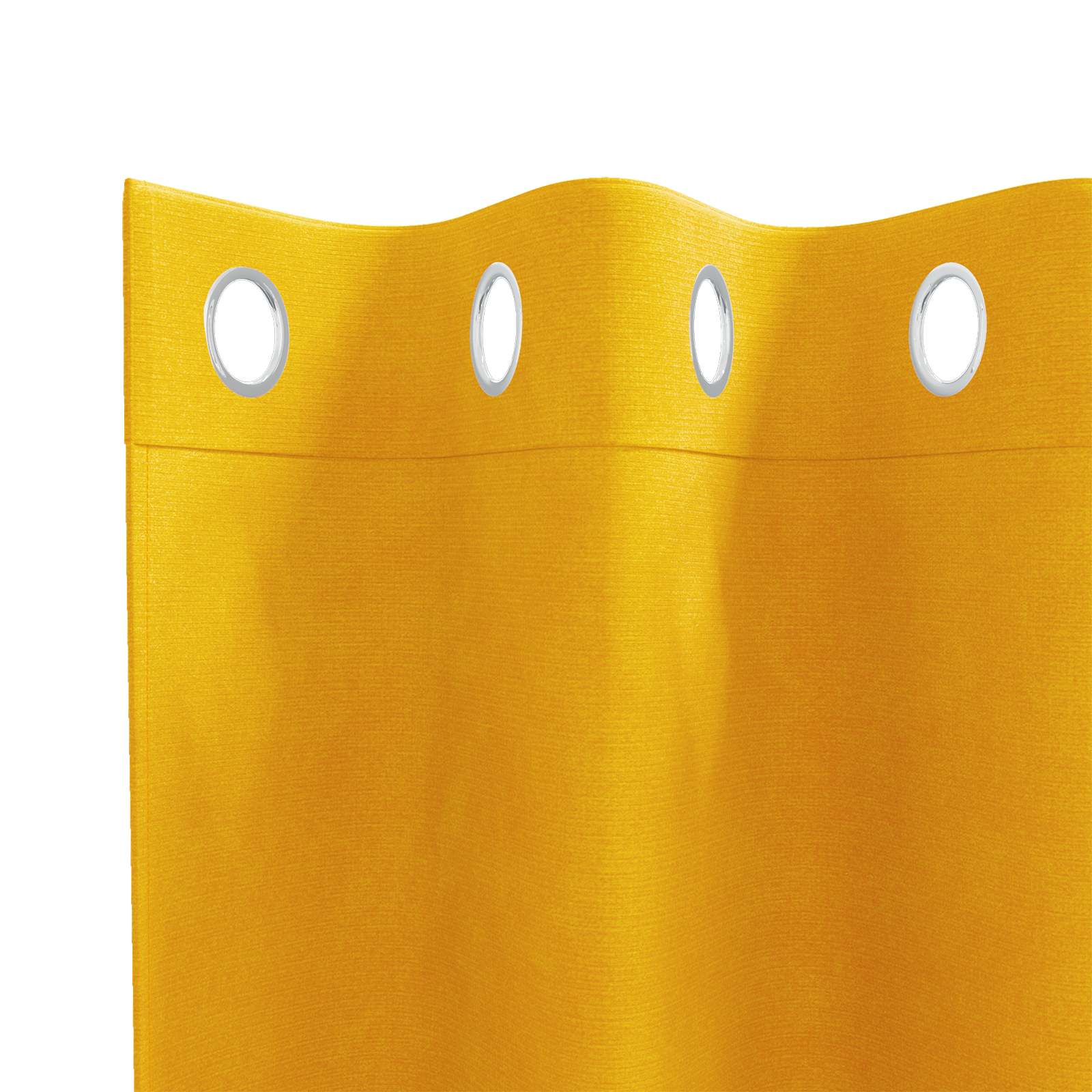 Tende 2 pz Giallo Senape 140 x 225 cm Velluto