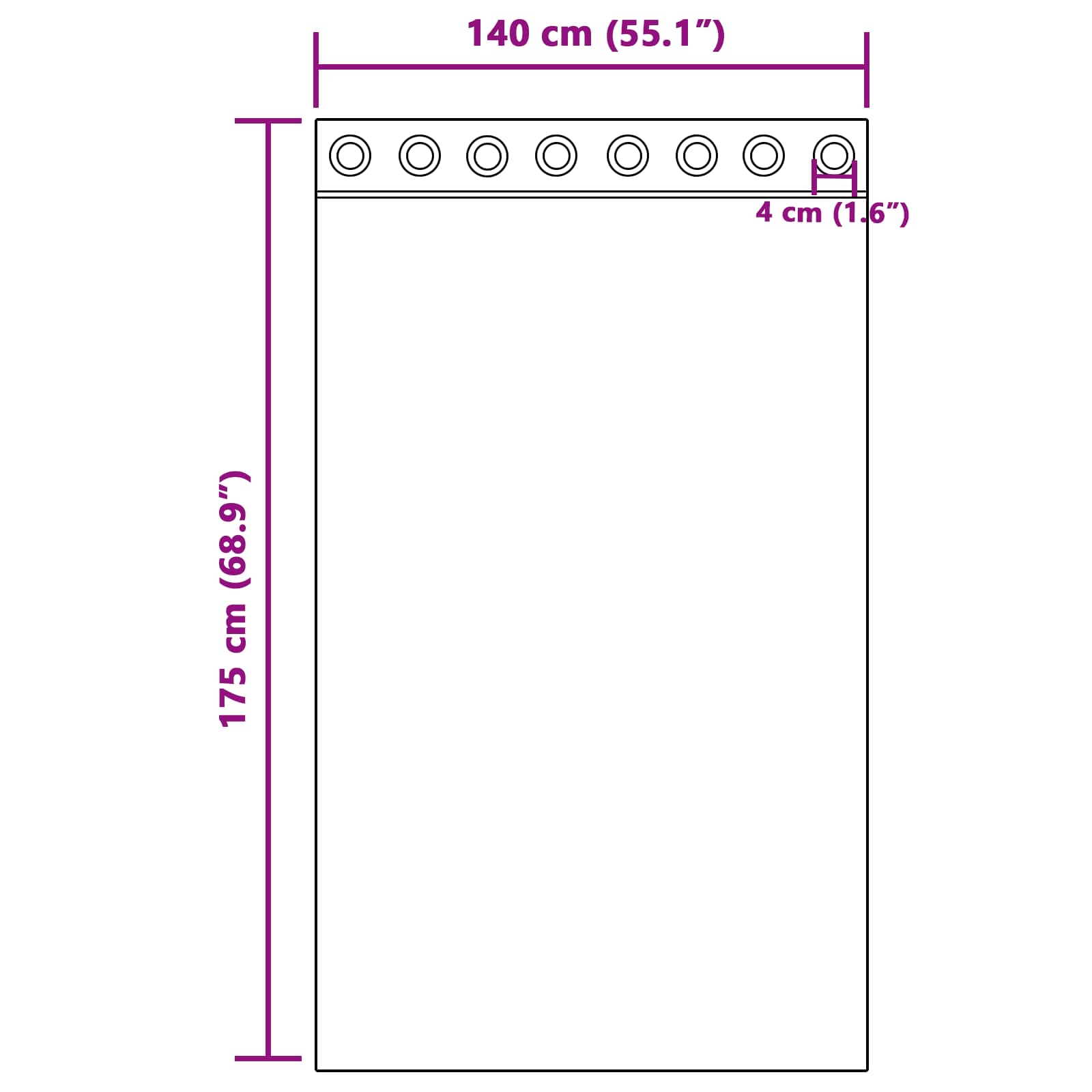 Tende 2 pz Grigio Chiaro 140 x 175 cm Velluto