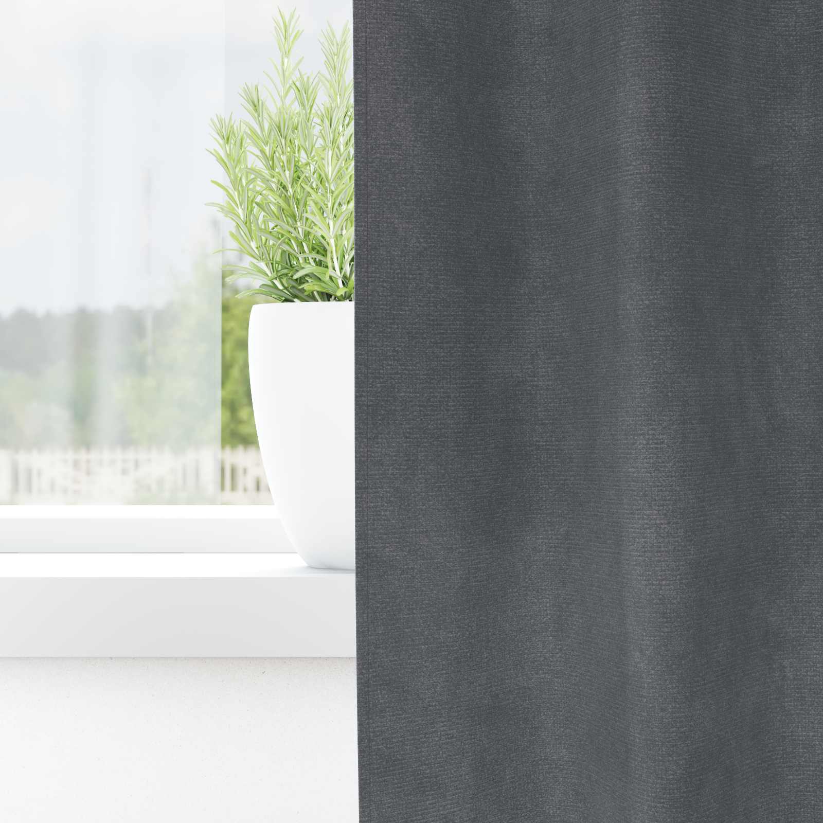 Tende 2 pz Grigio Chiaro 140 x 140 cm Velluto