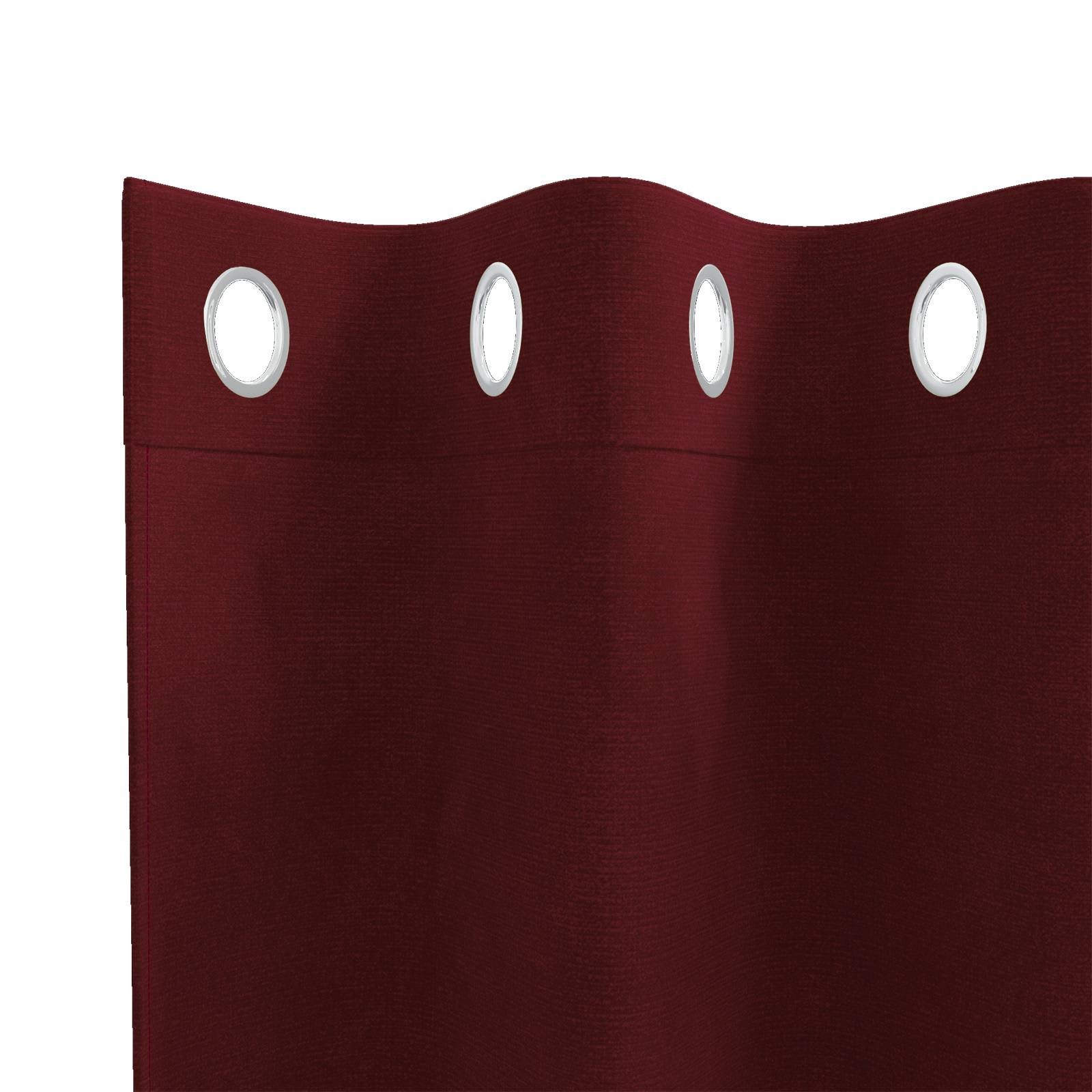 Tende 2 pz Rosso Vino 140 x 225 cm Velluto