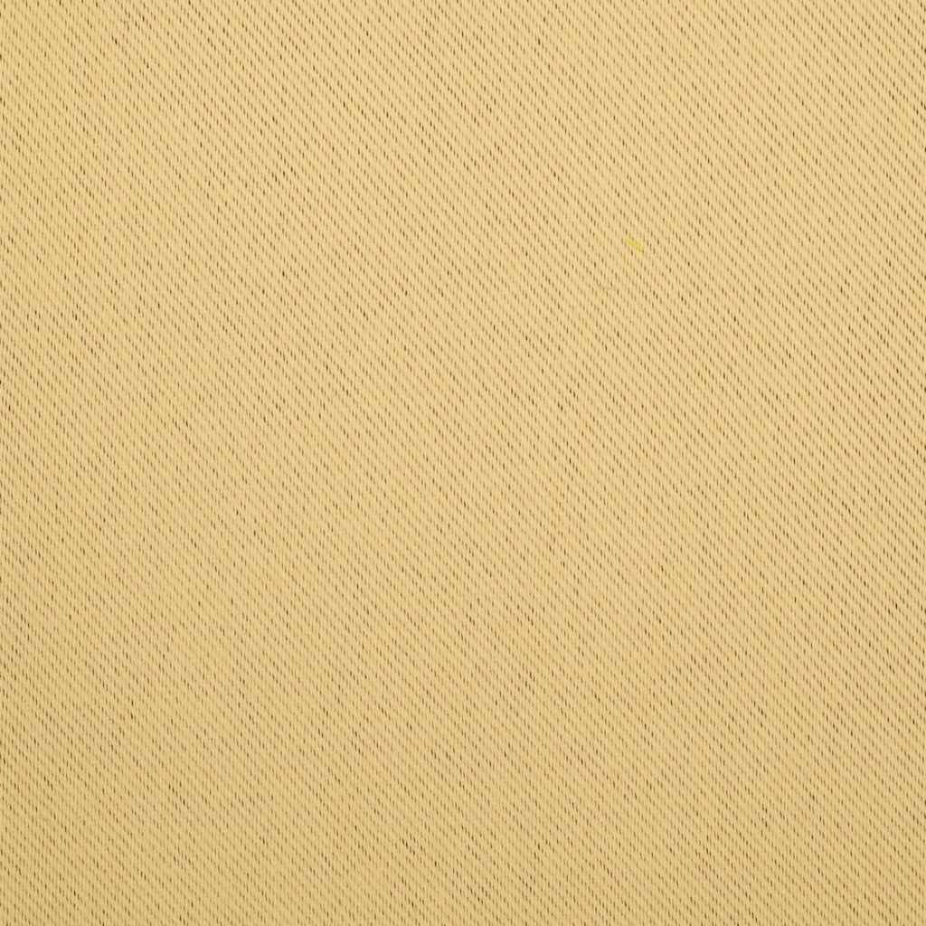 Tende Blackout con Anelli 2 pz Beige 245 x 140 cm Poliestere