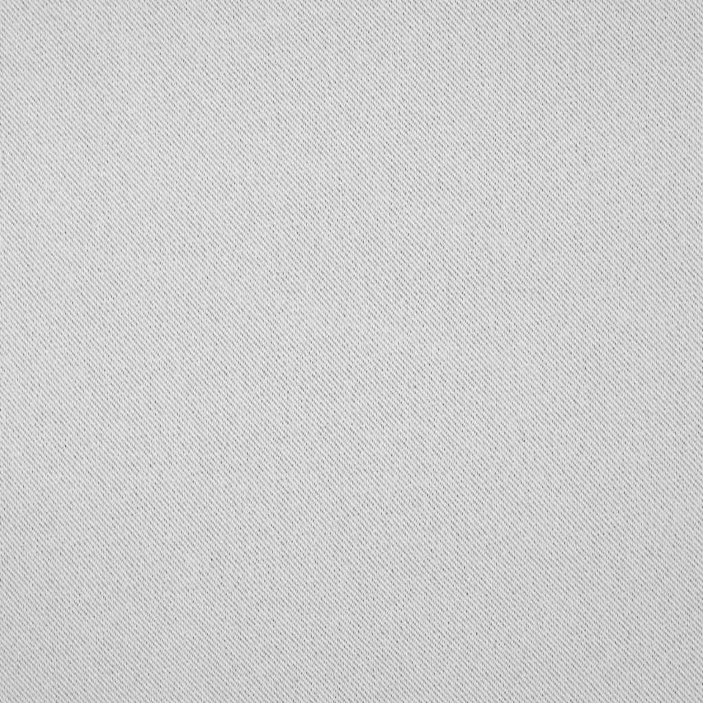 Tende Blackout con Anelli 2 pz Grigio Chiaro 175 x 140 cm