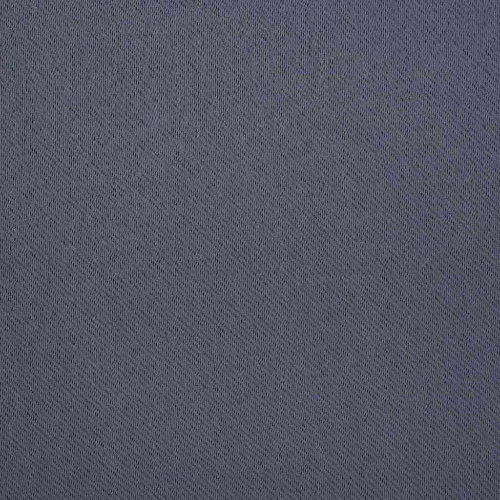 Tende Blackout con Anelli 2 pz Antracite 225 x 140 cm