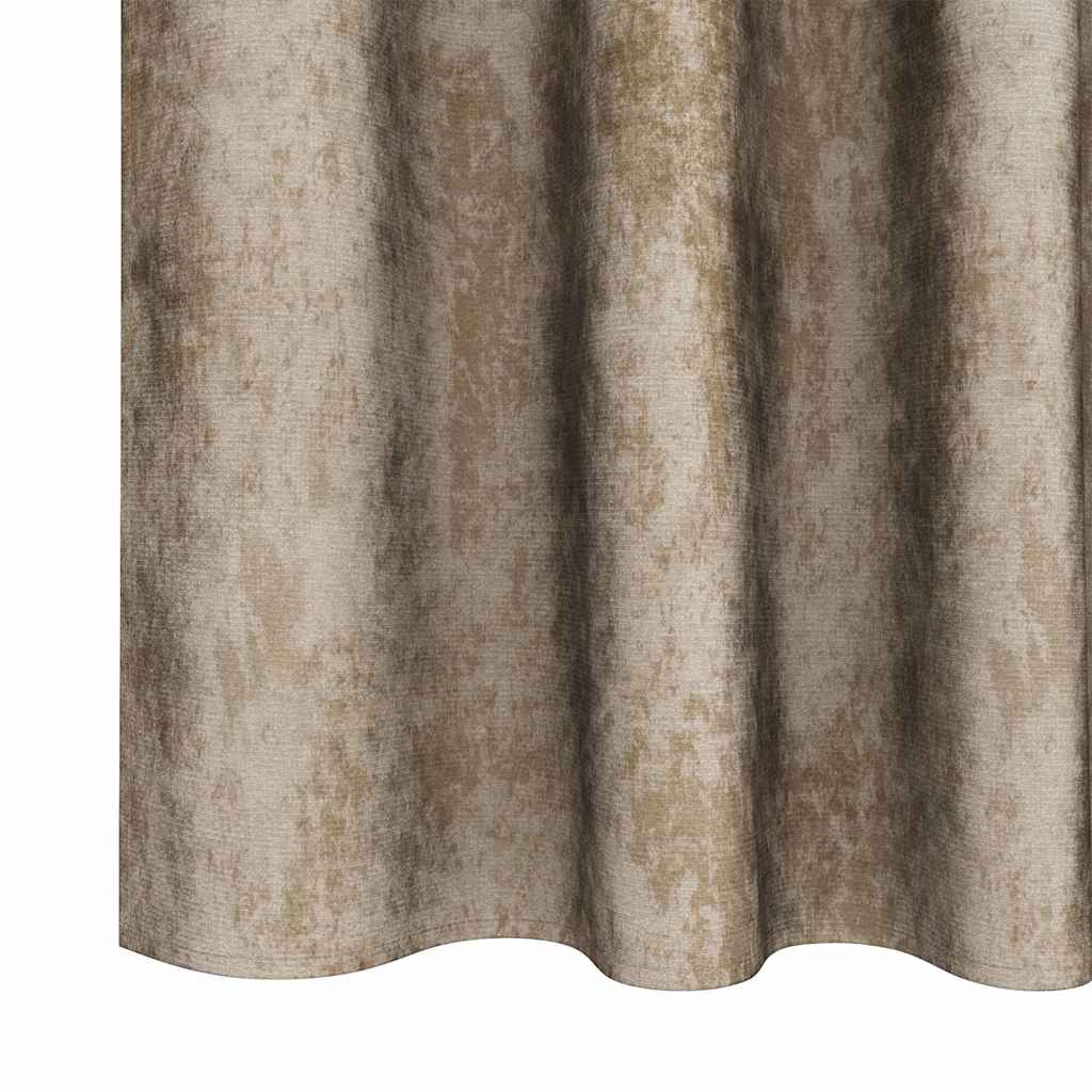 Tende in Velluto 2 pz Champagne 175 x 140 cm Velluto