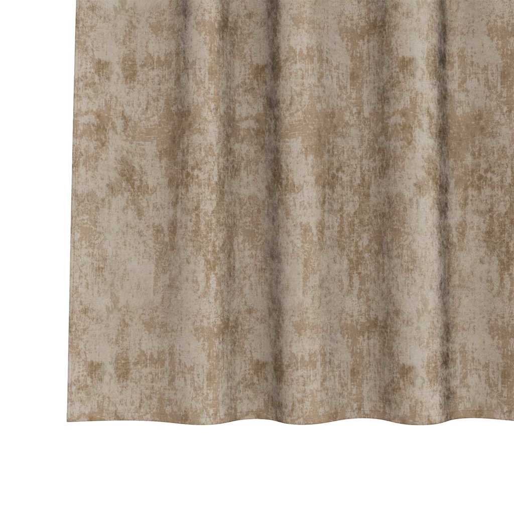 Tende in Velluto 2 pz Champagne 175 x 140 cm Velluto