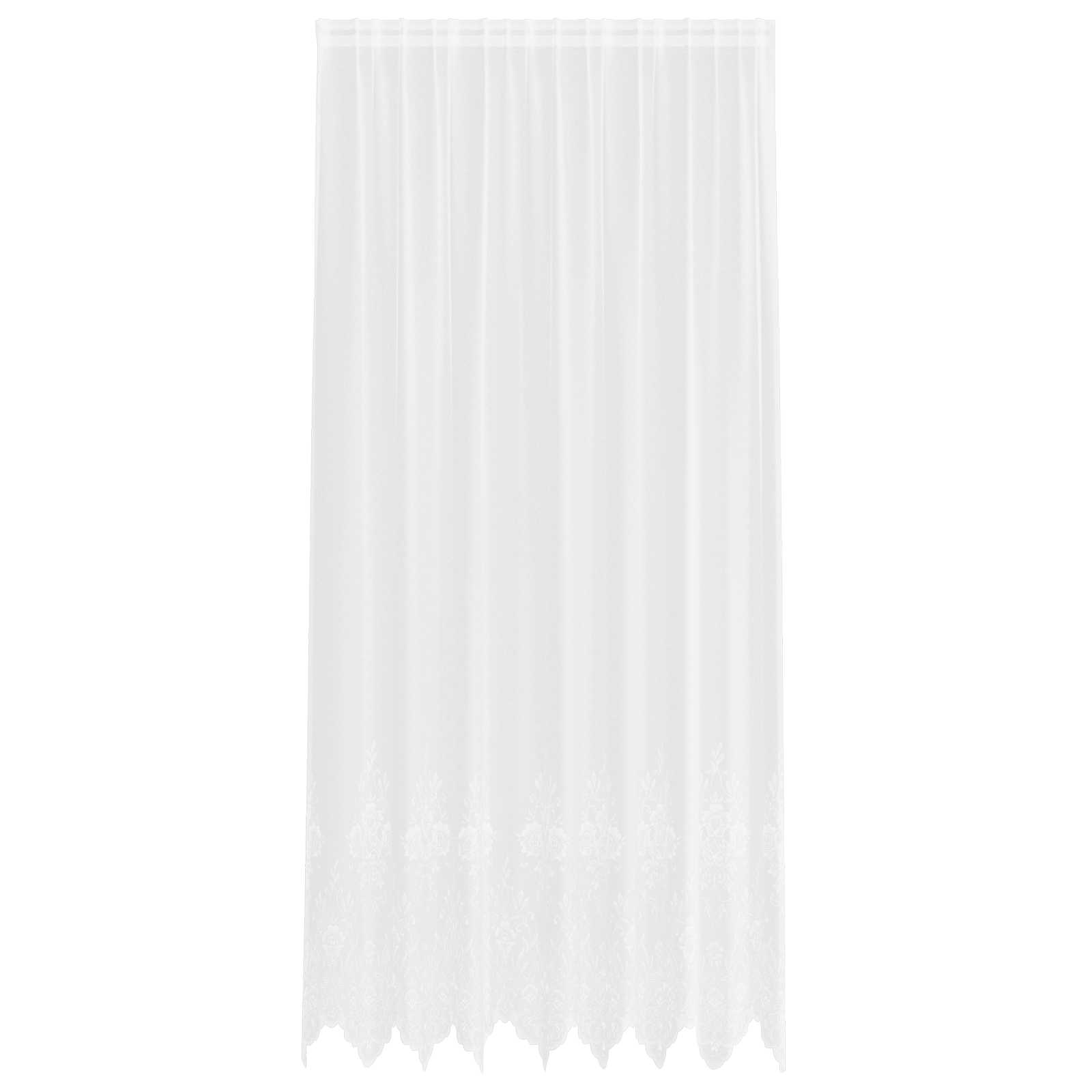 Tenda in Pizzo Bianco 260x200cm Poliestere
