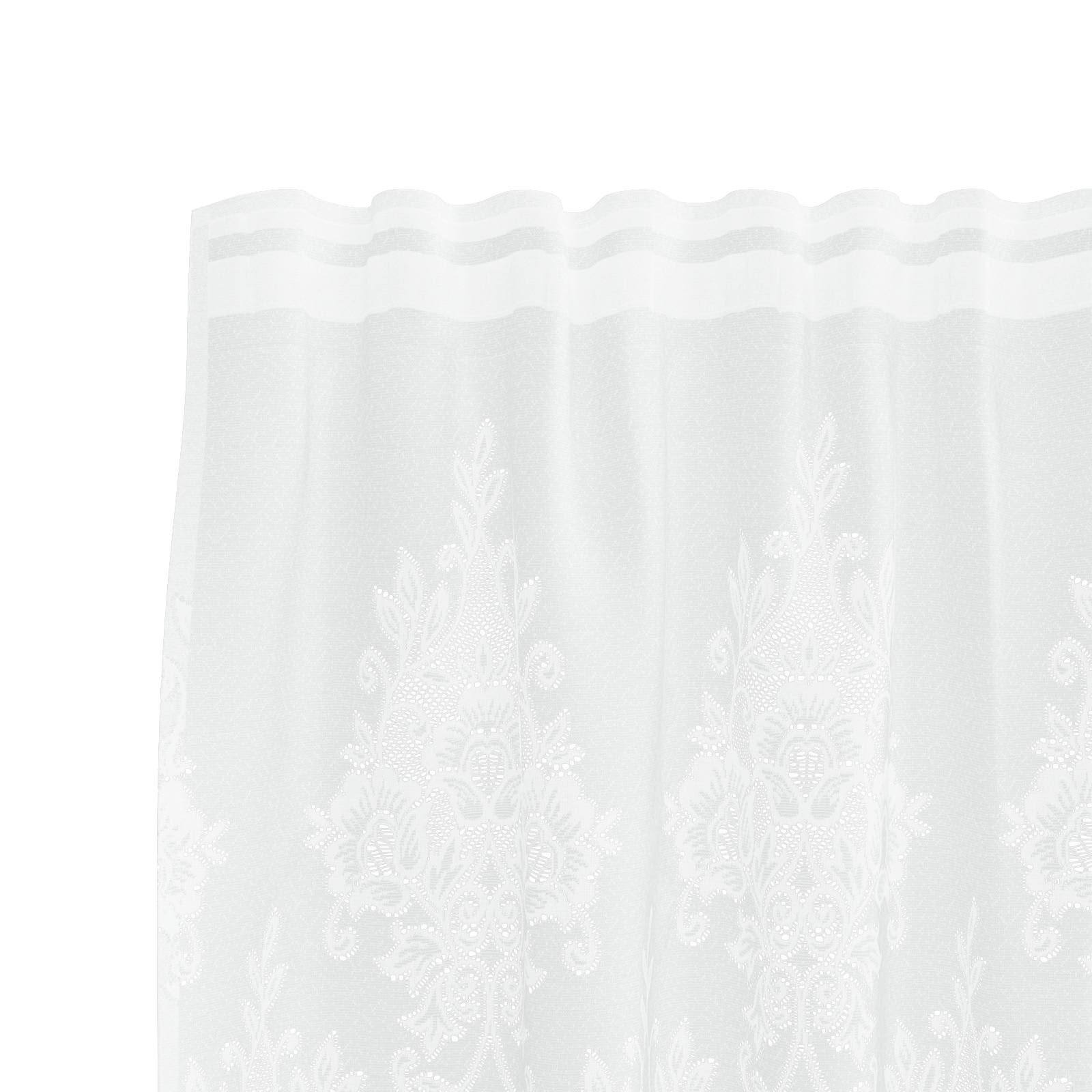 Tenda in Pizzo Bianco 300 x 750 cm Poliestere