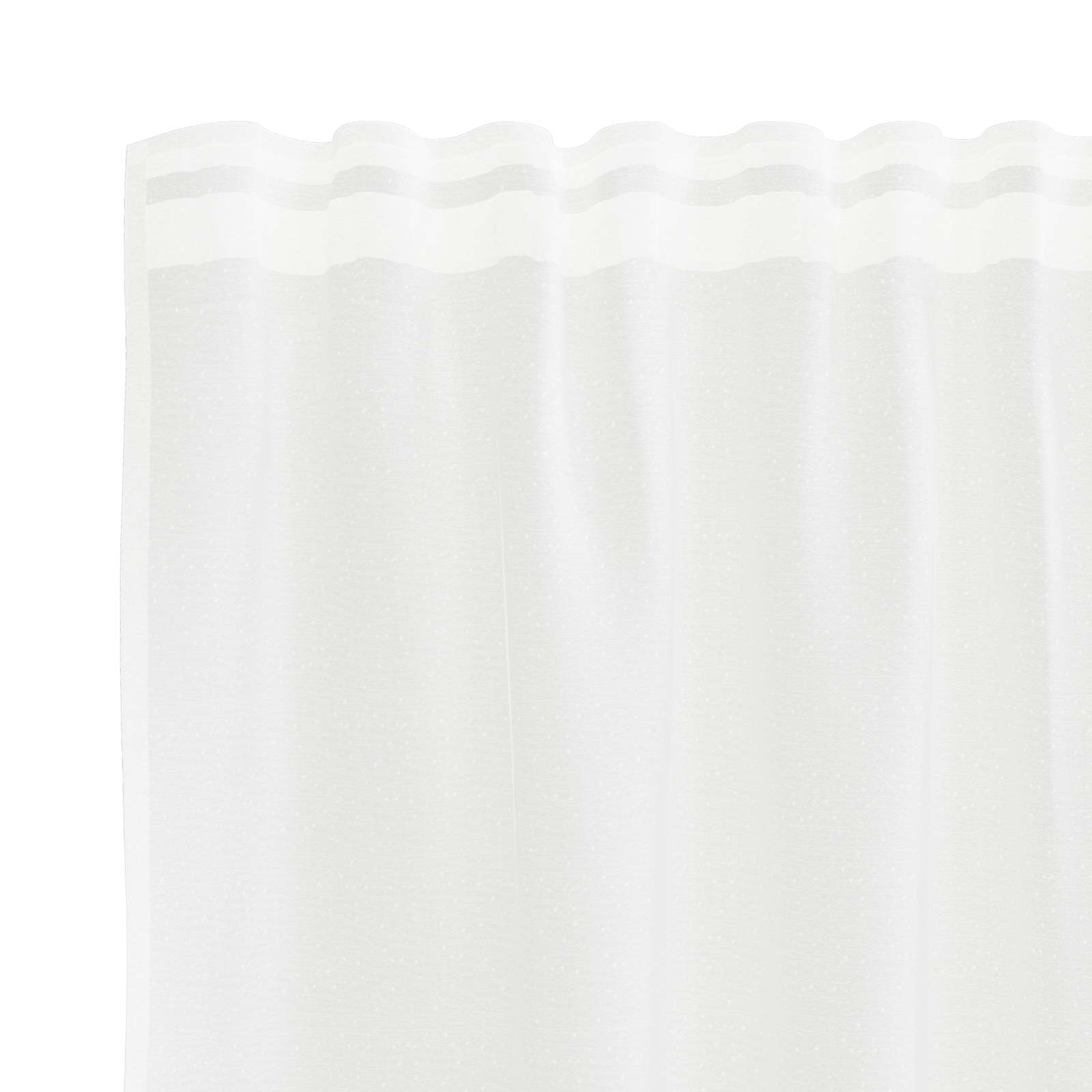 Tenda in Pizzo Bianco 80 x 600 cm Poliestere