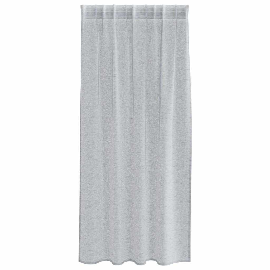 Tenda in Velo 2 pz Grigio scuro 175 x 140 cm Poliestere