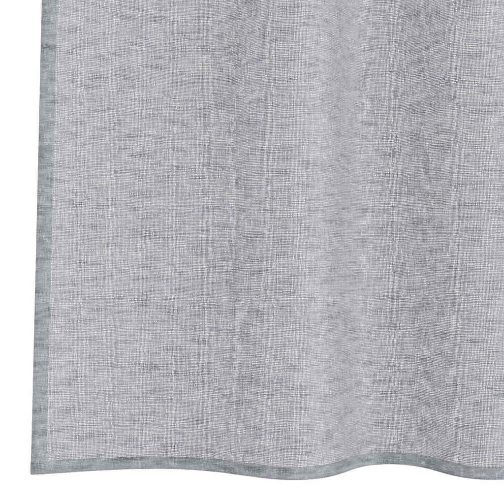 Tenda in Velo 2 pz Grigio scuro 225 x 140 cm Poliestere