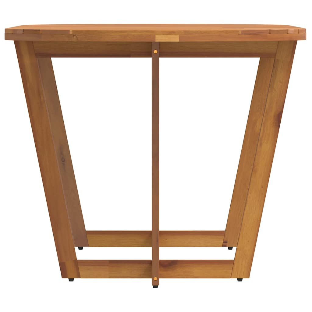 Tavolo da pranzo ovale da giardino 200x90x75 cm