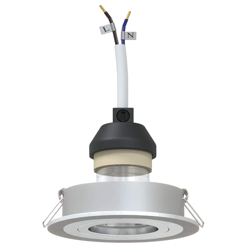 Spotlight 24 pz Argento 9 x 9 x 2 cm Alluminio