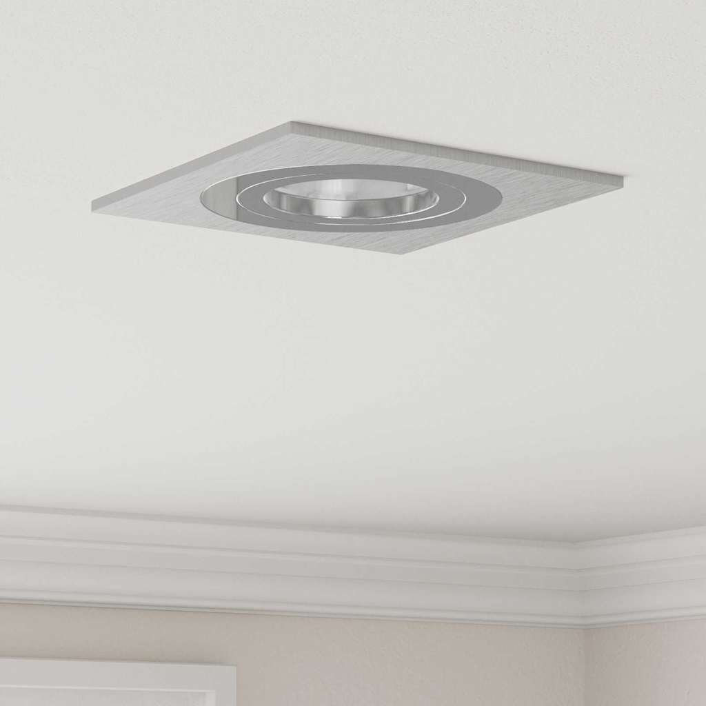 Spotlight 24 pz Argento 9 x 9 x 2 cm Alluminio