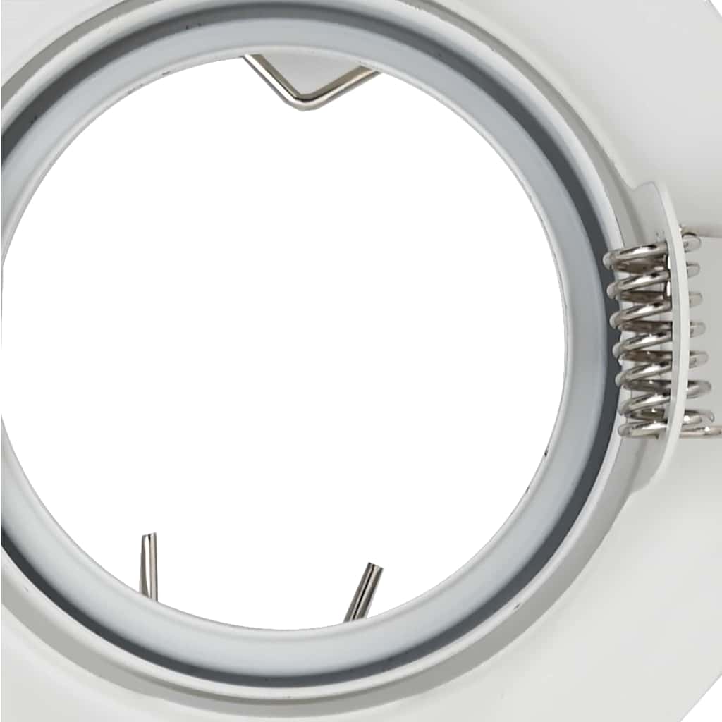 Spotlight 12 pz Bianco 9 x 9 x 2.5 cm Metallo