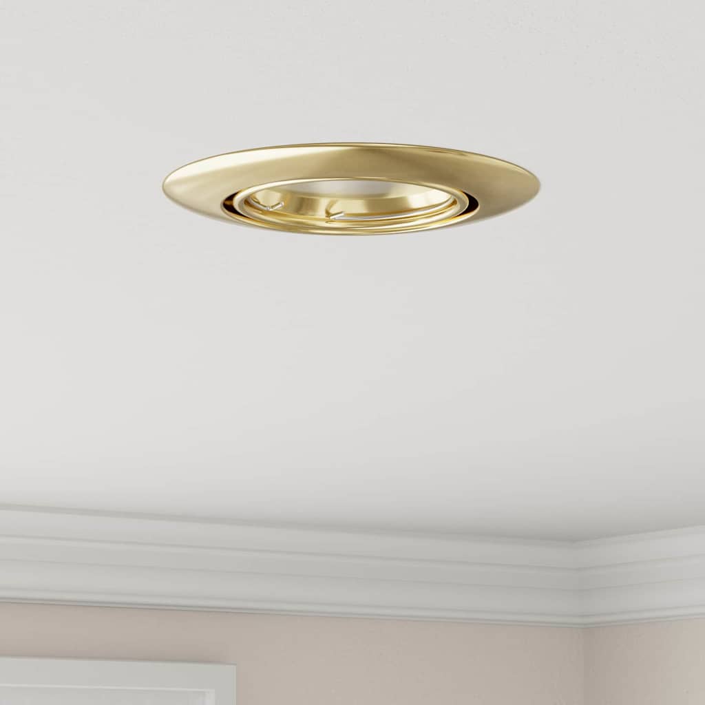 Spotlight 12 pz Oro 9 x 9 x 2.5 cm Metallo
