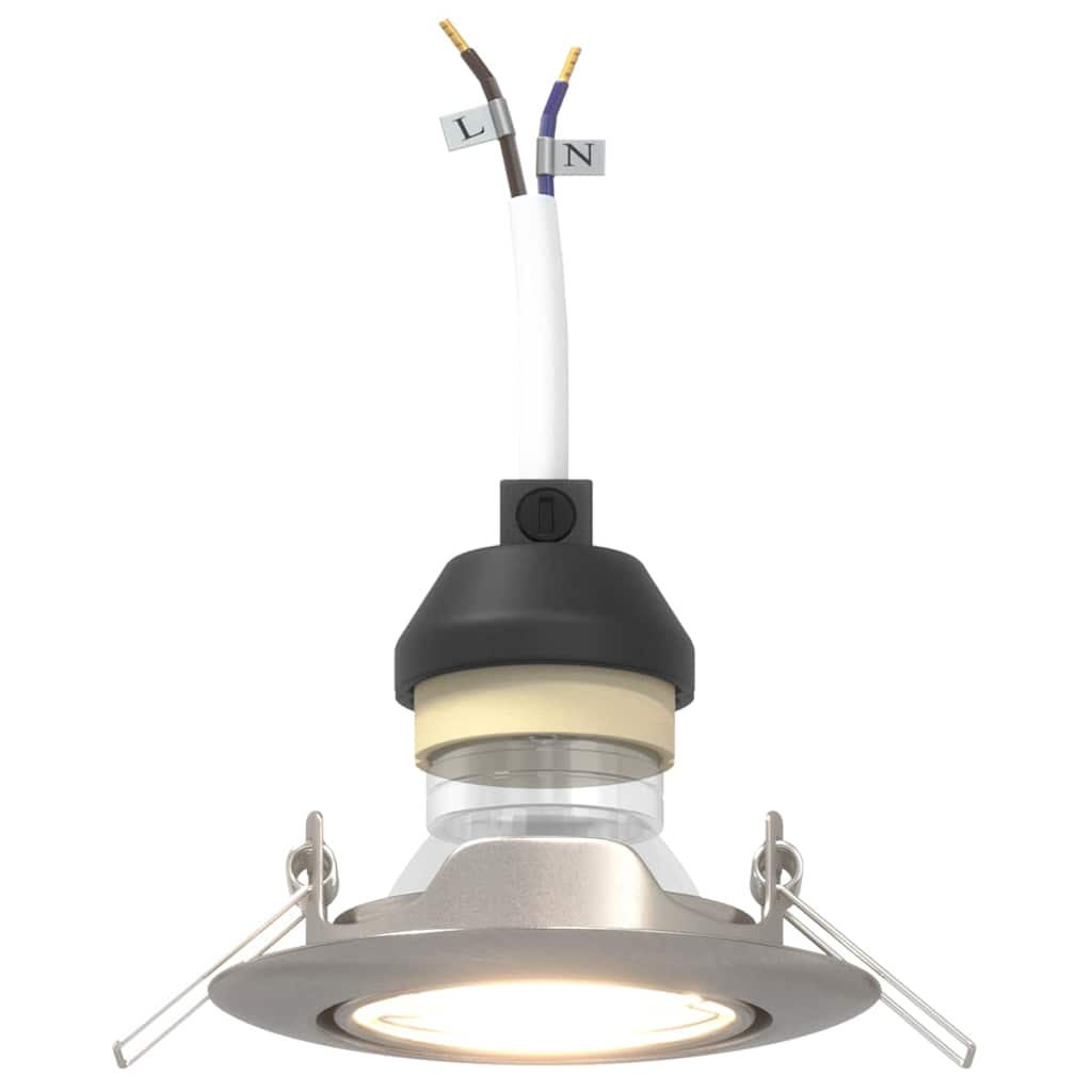 Spotlight 6 pz Argento 9 x 9 x 2.5 cm Metallo