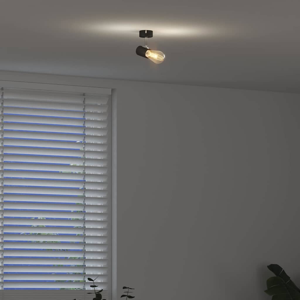 Faretto da soffitto Nero 6,5 x 6 x 11,5 cm Metallo