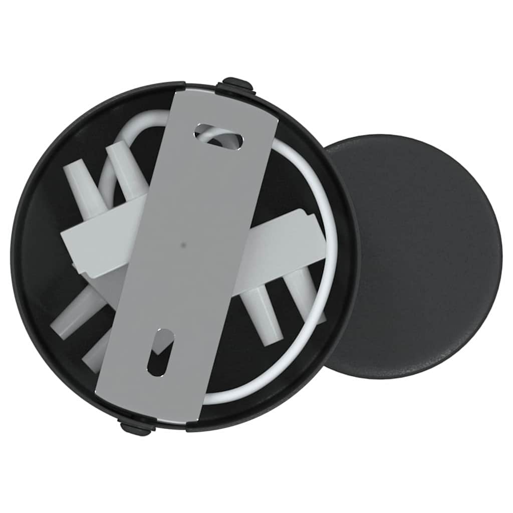 Faretto da soffitto Nero 6,5 x 6 x 11,5 cm Metallo