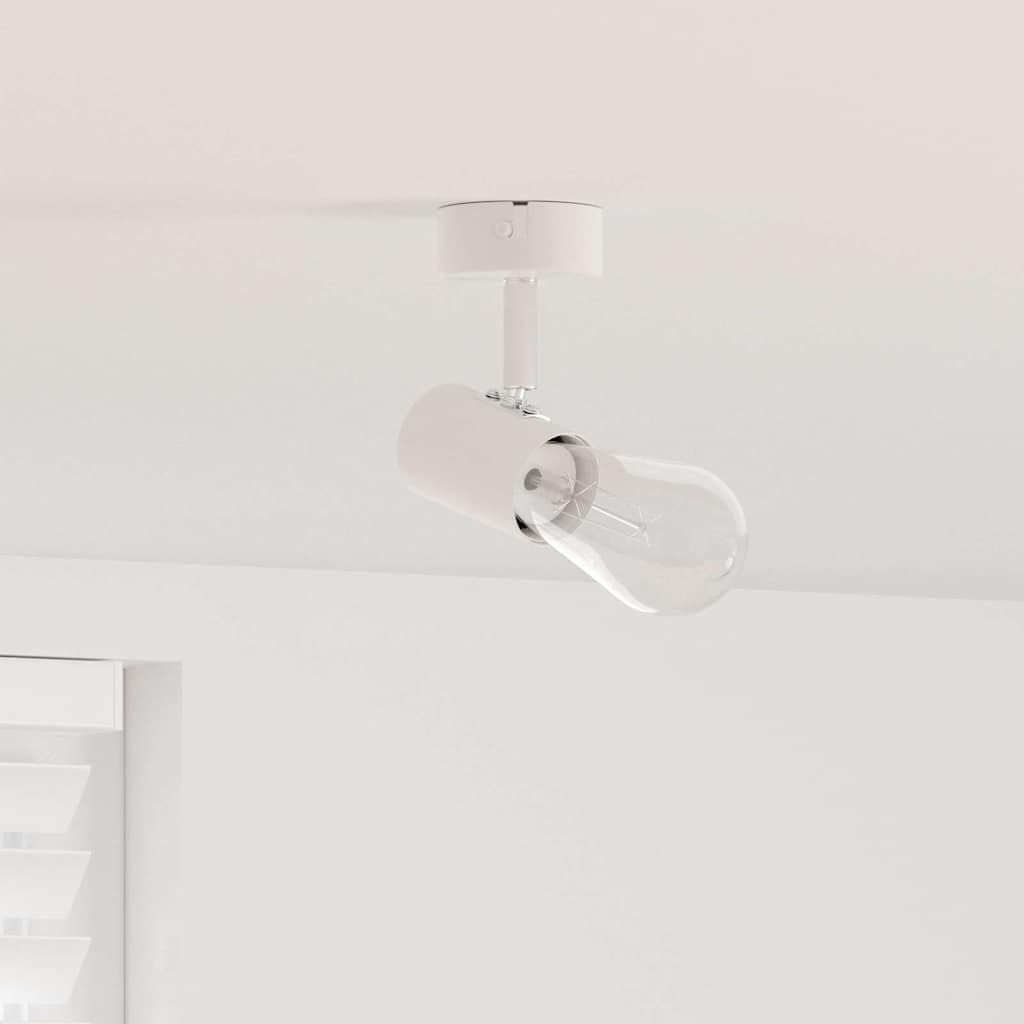 Faretto da soffitto Bianco 6,5 x 6 x 11,5 cm Metallo