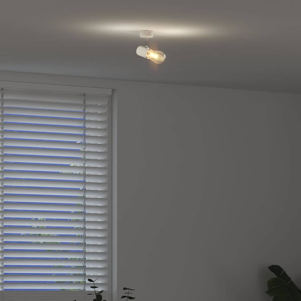 Faretto da soffitto Bianco 6,5 x 6 x 11,5 cm Metallo