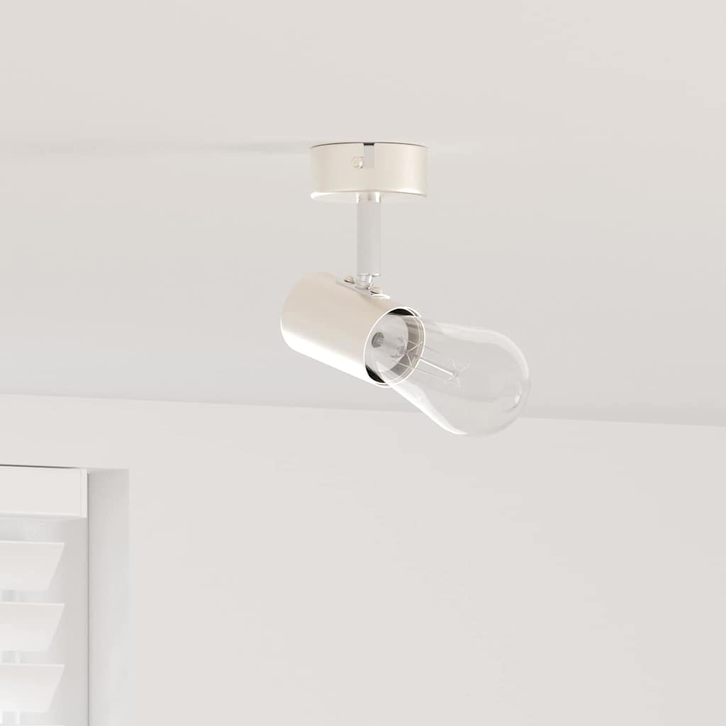 Faretto da soffitto Nichel 6,5 x 6 x 11,5 cm Metallo
