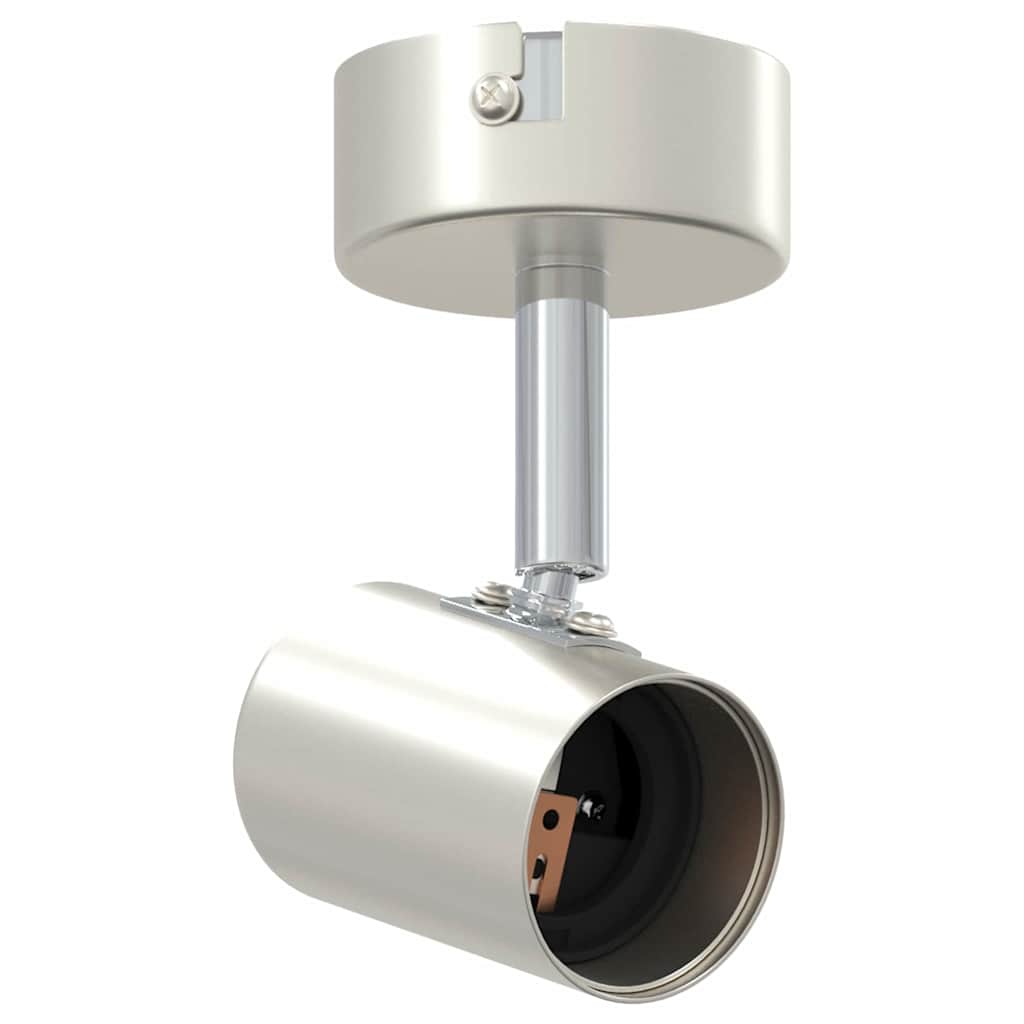 Faretto da soffitto Nichel 6,5 x 6 x 11,5 cm Metallo