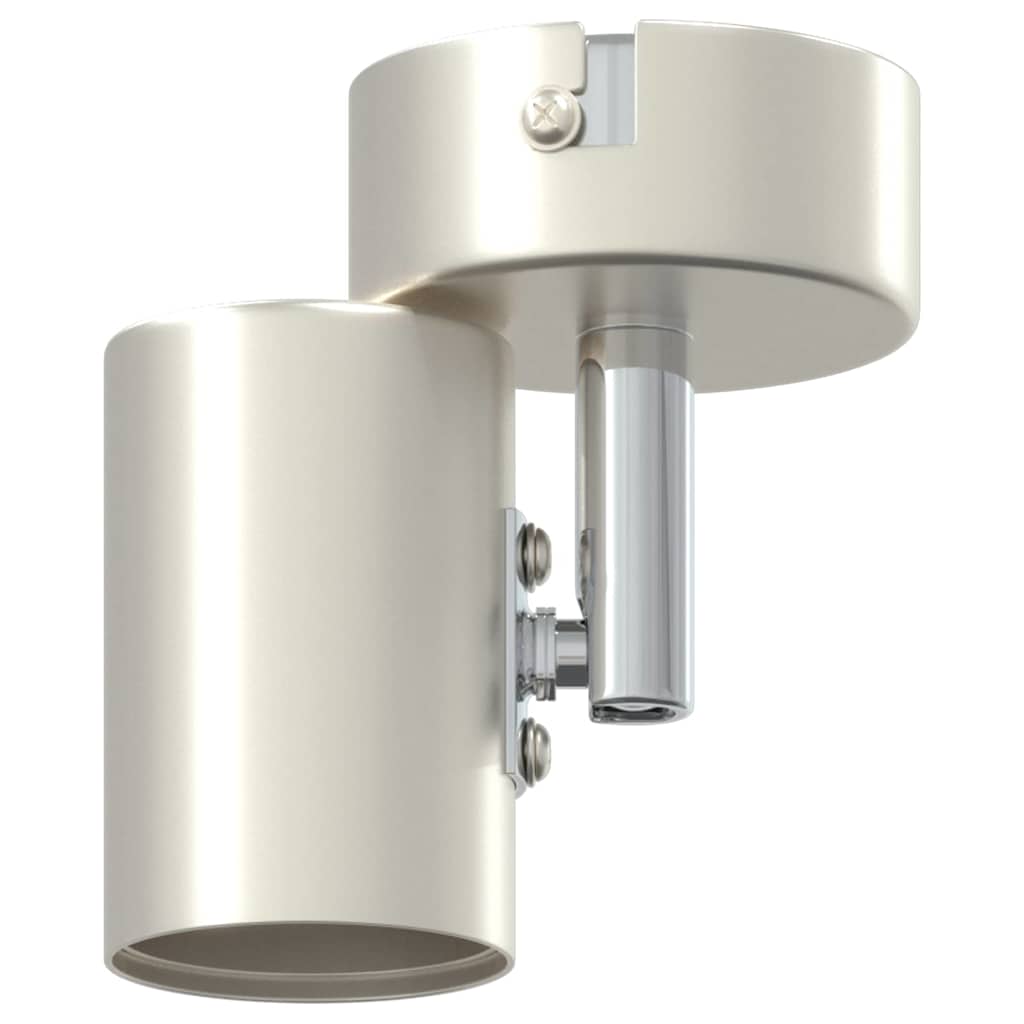 Faretto da soffitto Nichel 6,5 x 6 x 11,5 cm Metallo