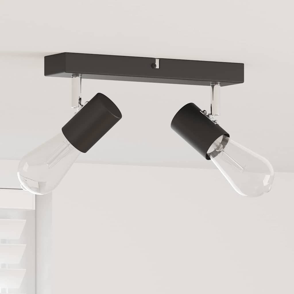 Faretto da soffitto Nero 26 x 6,5 x 11,5 cm Metallo