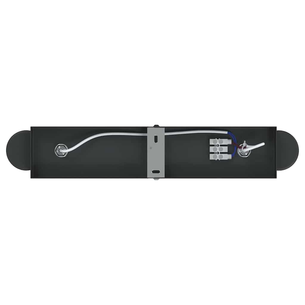 Faretto da soffitto Nero 26 x 6,5 x 11,5 cm Metallo
