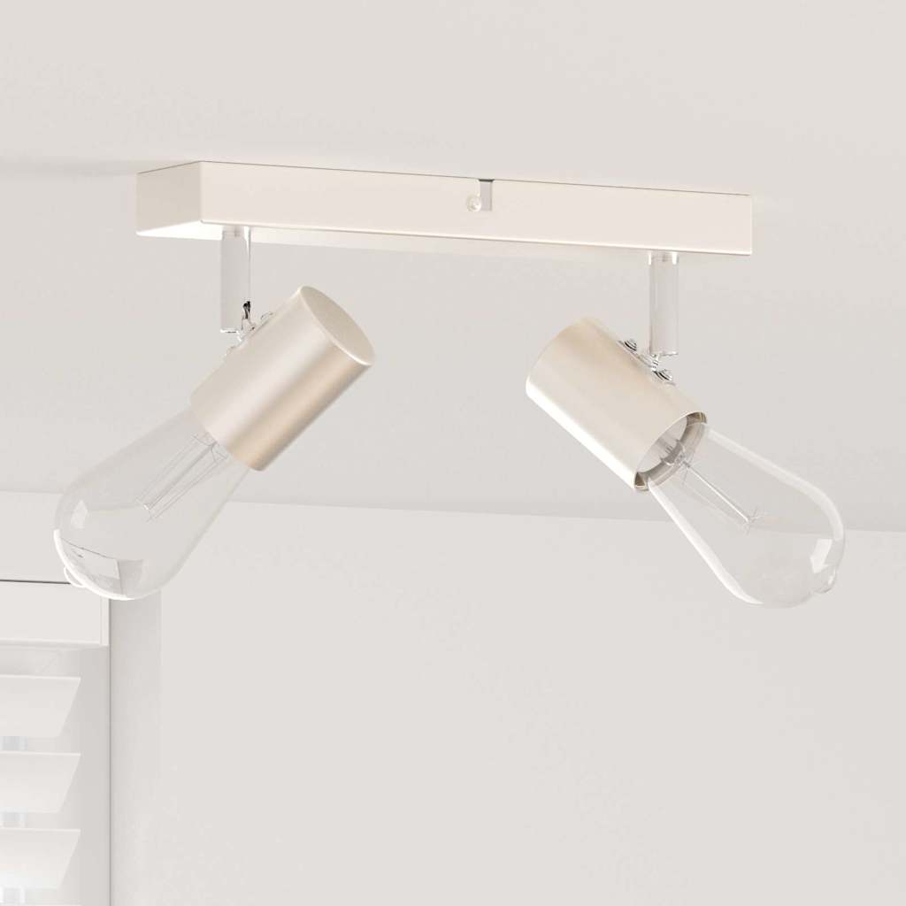 Faretto da soffitto Nichel 26 x 6,5 x 11,5 cm Metallo