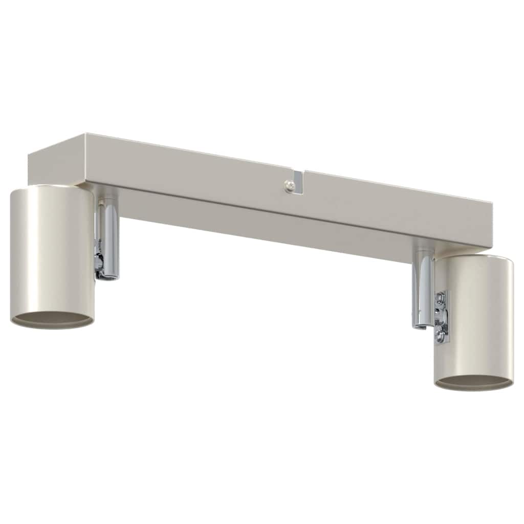 Faretto da soffitto Nichel 26 x 6,5 x 11,5 cm Metallo