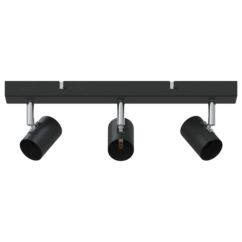 Faretto da soffitto Nero 38 x 6,5 x 11,5 cm Metallo