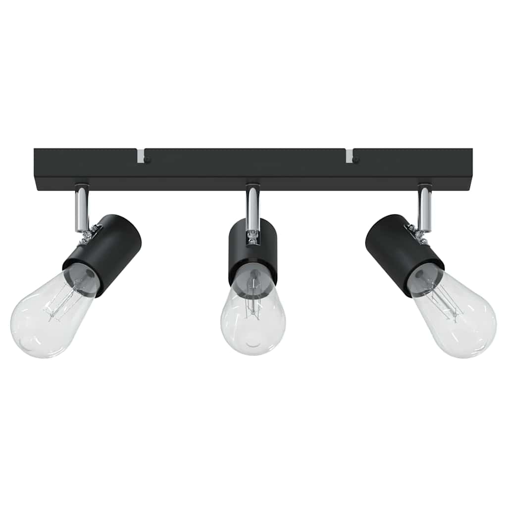 Faretto da soffitto Nero 38 x 6,5 x 11,5 cm Metallo
