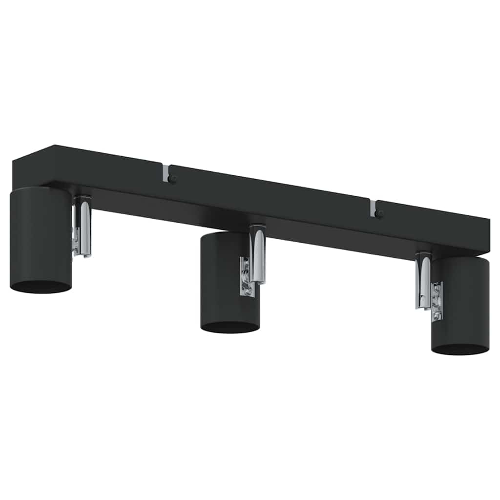 Faretto da soffitto Nero 38 x 6,5 x 11,5 cm Metallo