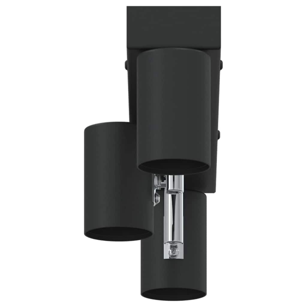 Faretto da soffitto Nero 38 x 6,5 x 11,5 cm Metallo