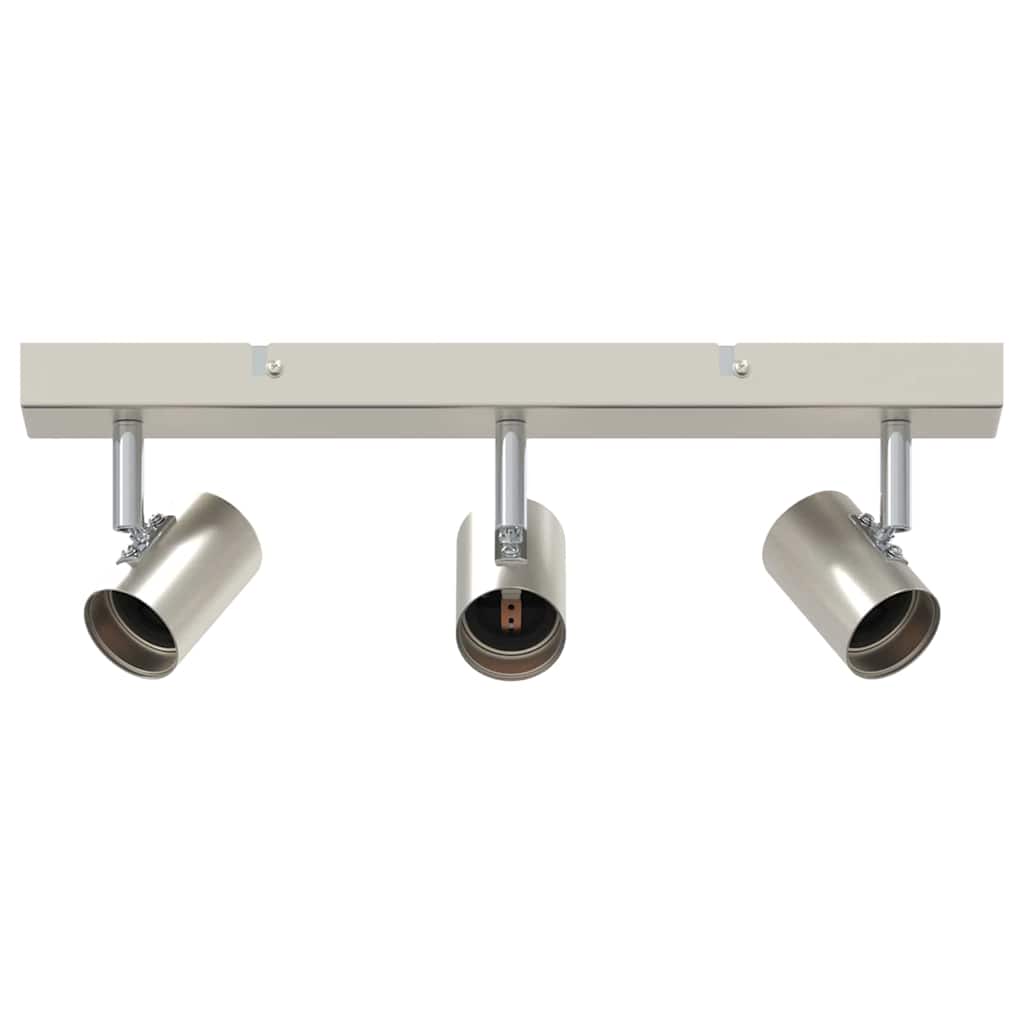 Faretto da soffitto Nichel 38 x 6,5 x 11,5 cm Metallo