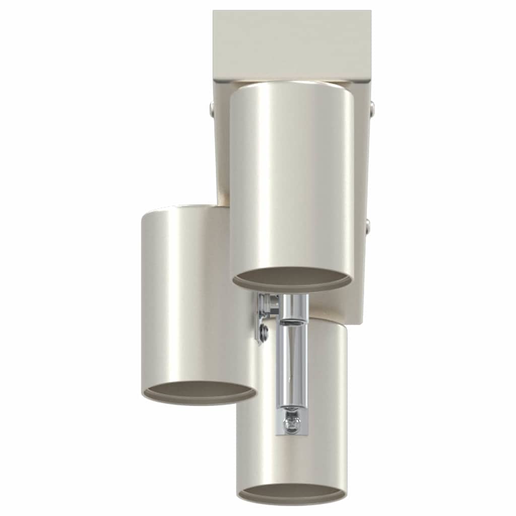 Faretto da soffitto Nichel 38 x 6,5 x 11,5 cm Metallo