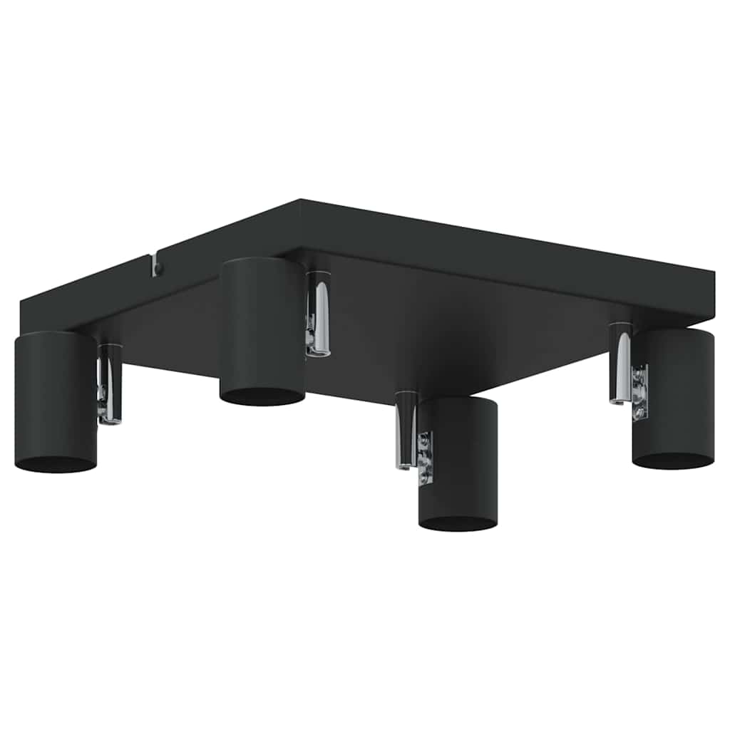Faretto da soffitto Nero 26 x 26 x 11,5 cm Metallo