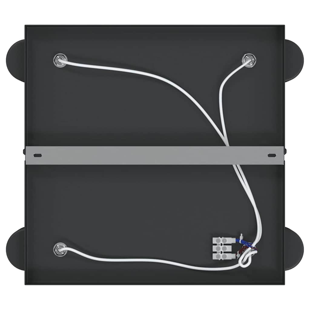 Faretto da soffitto Nero 26 x 26 x 11,5 cm Metallo