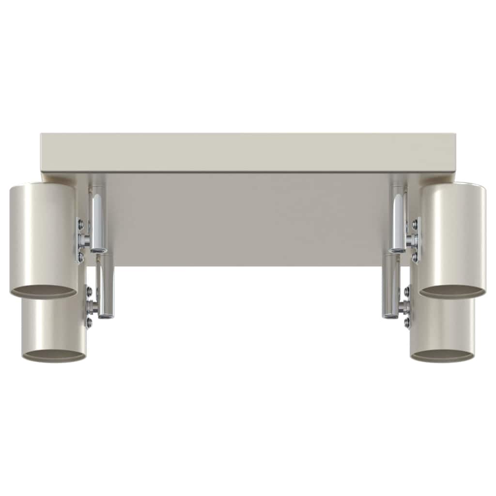 Faretto da soffitto Nichel 26 x 26 x 11,5 cm Metallo