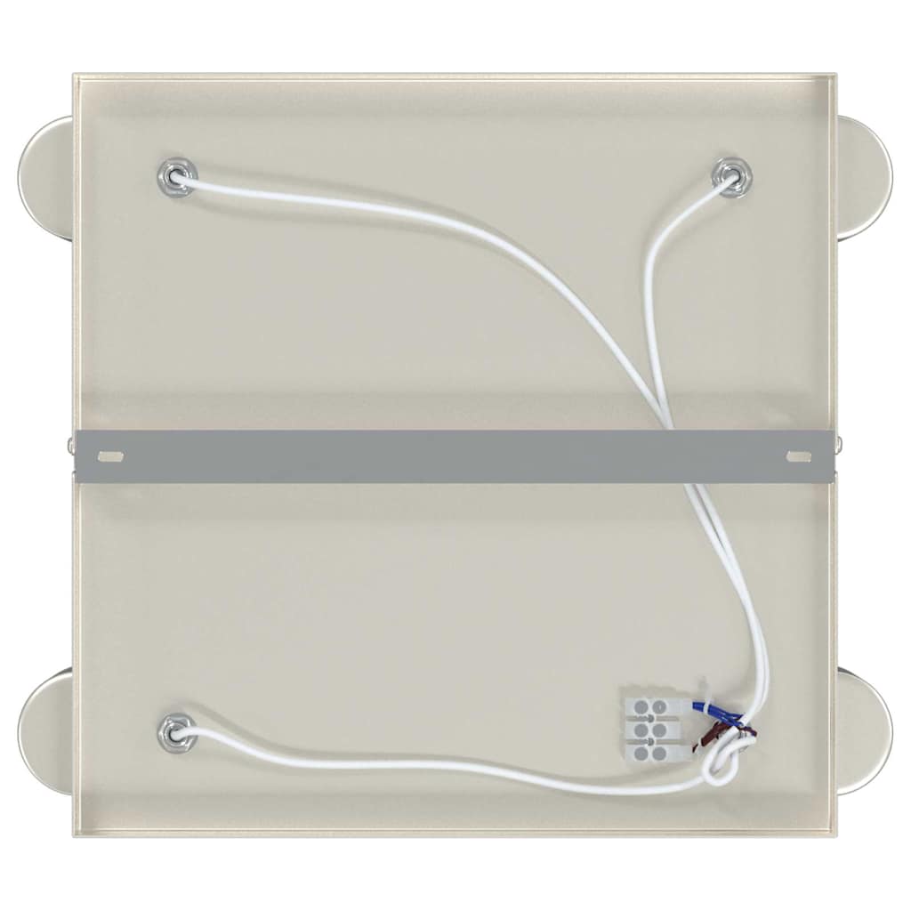 Faretto da soffitto Nichel 26 x 26 x 11,5 cm Metallo