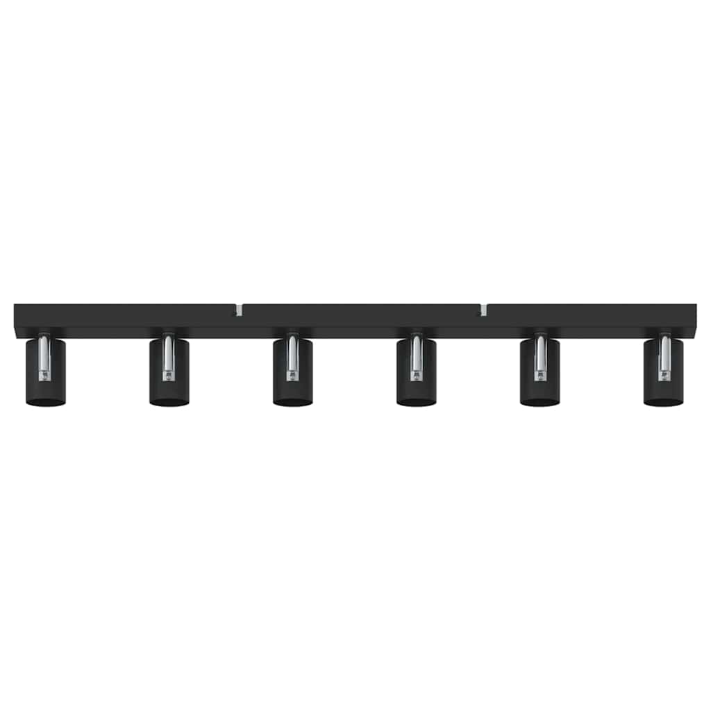 Faretto da soffitto Nero 73 x 6,5 x 11,5 cm Metallo