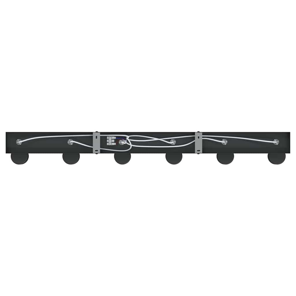 Faretto da soffitto Nero 73 x 6,5 x 11,5 cm Metallo