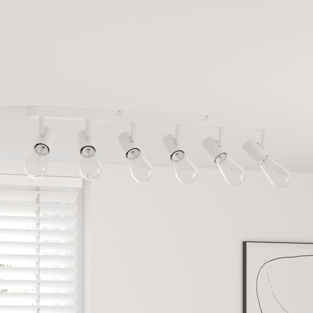 Faretto da soffitto Bianco 73 x 6,5 x 11,5 cm Metallo