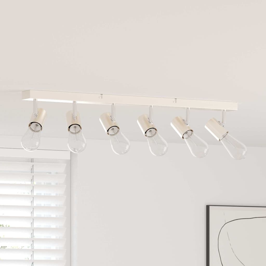Faretto da soffitto Nichel 73 x 6,5 x 11,5 cm Metallo